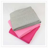 Stoffpaket Sweat grau rosa pink uni ca. 2kg - ca. 6 €/m