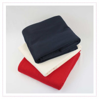 Stoffpaket Sweat dunkelblau weiß rot uni ca. 2kg - ca. 6 €/m