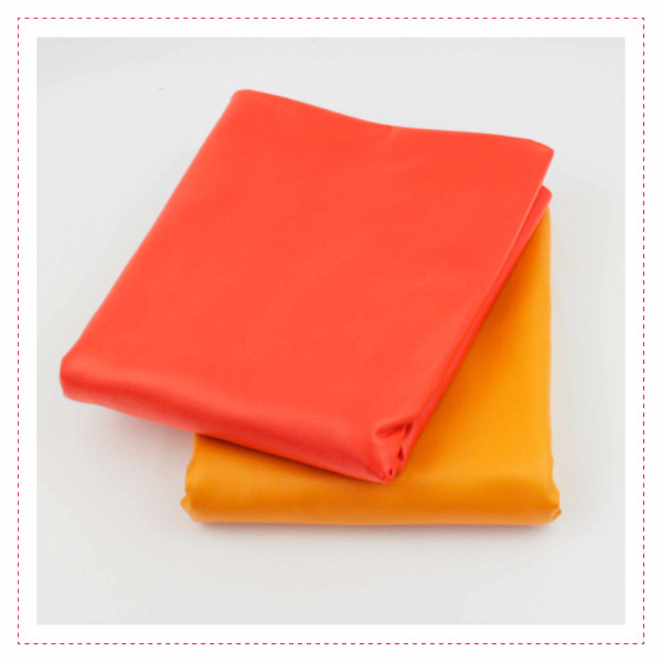 Stoffpaket Kunstleder - Ocker und Orange | ca. 1kg | ca. 3m | ca. 5,60€/m