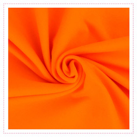 Sweat Shirtstoff - Uni Orange