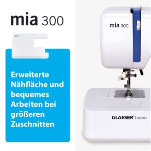 mia300 Nähmaschine inkl. Anschiebetisch