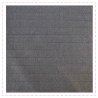 Romanit Jersey - grau - Streifen - 40% Viskose 55% Polyester 5% Elasthan