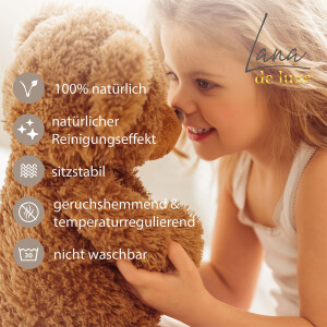 Füllwatte Lana de Luxe Power Füll® 100% Schafwolle 1000g