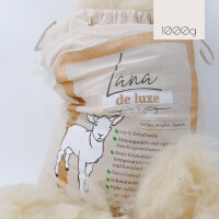 Füllwatte Lana de Luxe Power Füll® 100% Schafwolle 1000g