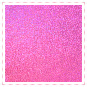 Folienjersey - Hologramm Microdots in Pink