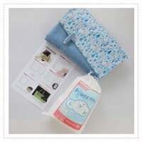 NEU-Nähset Badetuchtasche in Blau gallery