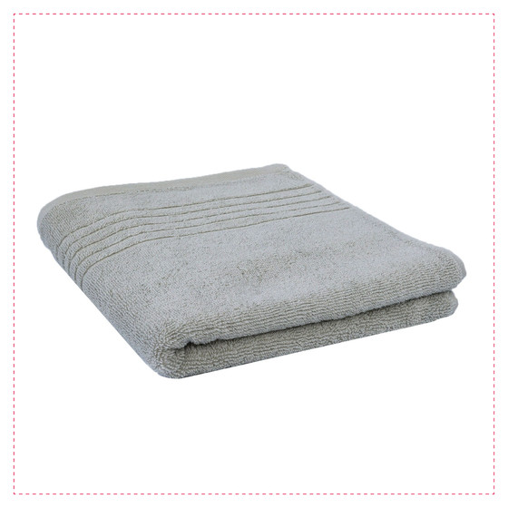 GLAESERhomestyle Handtuch |100% Baumwoll Handtücher 6er Set | Hochsaugfähige Frottierhandtücher | Angenehm weich und Flauschiges Handtuchset | 50 x 100 cm (silver coolgray)