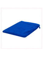 GLAESERhomestyle Waschhandschuh |100% Baumwoll Waschlappen 12er Set | Hochsaugfähige Frottierwaschlappen | Angenehm weich und Flauschiges Waschlappen | 15 x 22 cm (blau)