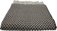 Baumwolldecke | Plaid/ Wohndecke | Dunkelbraun