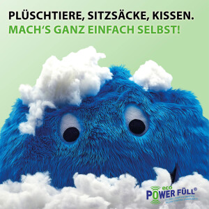 Power Füll® eco Füllwatte | 10 kg | Nachhaltiges Füllmaterial
