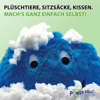 Power Füll® eco Füllwatte | 10 kg | Nachhaltiges Füllmaterial