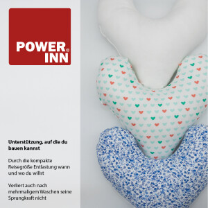 POWER INN® Brustkissen Hope | Weiß | Stützkissen
