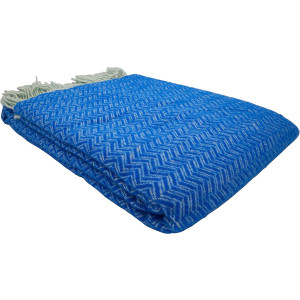Wohndecke Fair Deluxe Wolle pur | 100% Wolle mit...