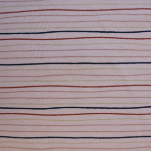Baumwoll Jersey - rosatöne - Stripes - Mischgewebe...
