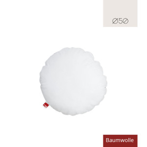 POWER INN – Innenkissen Baumwolle | 50 cm - Rund |...
