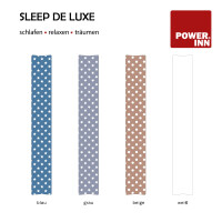 POWER INN® SLEEP DE LUXE Seitenschläferkissen | ca. 30 x 200 cm | Beige