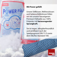 POWER INN® SLEEP DE LUXE Seitenschläferkissen | ca. 30 x 200 cm | Beige