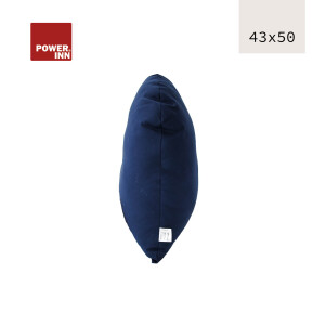 POWER INN® Herzkissen groß | Marineblau | Dekokissen Herz