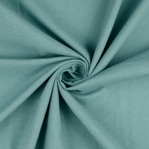Viskose Leinen - LF -  seegrün - Uni - 40% Viskose 30% Leinen 30% Polyester