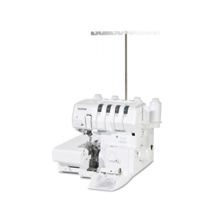 Brother Overlock Maschine Airflow - 3000 | Elektronische Einfädelungs-Technologie | LED Fehleranzeige