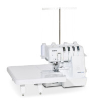 Brother Overlock Maschine Airflow - 3000 | Elektronische Einfädelungs-Technologie | LED Fehleranzeige