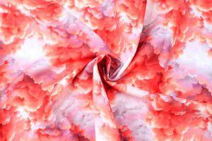 Schultüten Stoffpaneel - Einhorn / Rosa