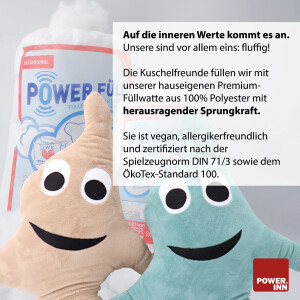 Kuschelfreund - Bamboo | Hellblau | Kuscheltier