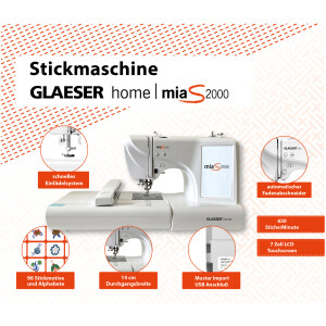 B-Ware miaS2000 Stickmaschine