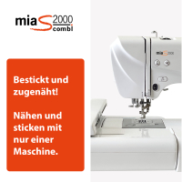 B-Ware miaS2000combi Stick- & Nähmaschine