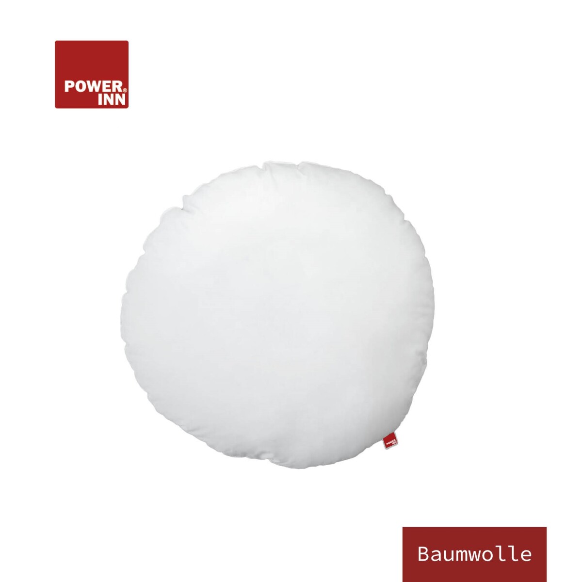 POWER INN® Innenkissen Baumwolle | Rund
