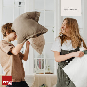 POWER INN® Innenkissen Baumwolle | Quadratisch | 80 x 80 cm