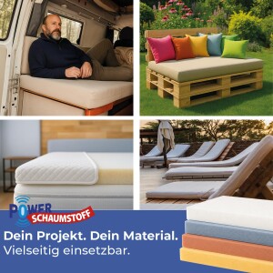 Schaumstoffplatten | Verschiedene Qualitäten & Größen