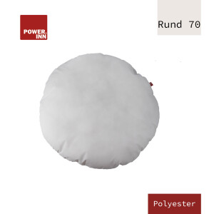 POWER INN® Innenkissen Polyester | Rund 70 cm