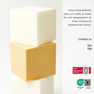 Schaumstoff- Würfel | vielfältig einsetzbar | 15/20/30/40 cm