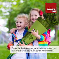 POWER INN® Schultütenkissen Polypropylen ca. 70 cm | Zuckertüten Innenkissen