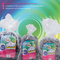 Power Füll® Bunt Füllwatte | 1000 g Stopfmaterial | Bastelwatte